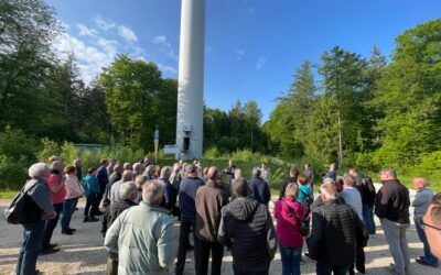 Besichtigung des Windparks Zöschingen