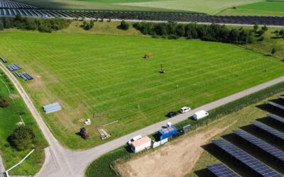 Baubeginn Bauabschnitt 2, Solarpark Holzgünz-Schwaighausen