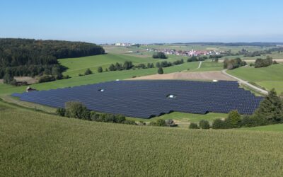 Inbetriebnahme Solarpark Oberschönegg-Dietershofen