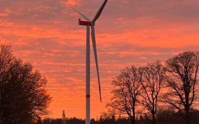 Errichtung der 5. Windenergieanlage in Everswinkel